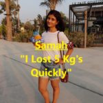 samah our personal training client lost 5kgs